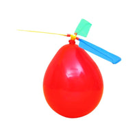 Balloon Helicopter Toy for Kids, Propeller Powered Mini Aircraft, Educational Science Experiment Gift
