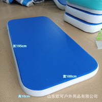 Brushed Inflatable Car Air Mattress Double Home Outdoor Camping Pad