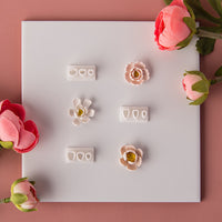 Clay Polymer Petal Earring Molds for DIY Crafting
