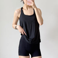 Women's Padded Sports Bra Tank Top for Yoga and Running