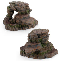 Miniature Farm Pasture Diorama Model with Wildlife and Scenic Landscape for Sand Table Decoration