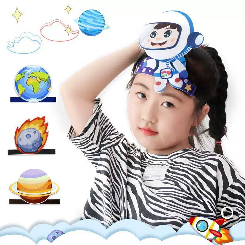 Kids' Planet Headband for Space Theme Parties and Educational Play