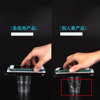 Disposable Clear Plastic Cups for Hot/Cold Beverages - Thickened, Commercial Grade