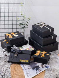 Creative Niche Gift Boxes for Men, Large High-End Exquisite Empty Gift Box Packaging for Birthday