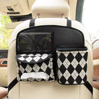 Car Backseat Organizer with Multiple Pockets for Storage and Tidiness