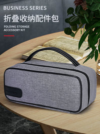 Waterproof Portable Digital Organizer Bag for Cables, Electronics, Power Bank, and Accessories