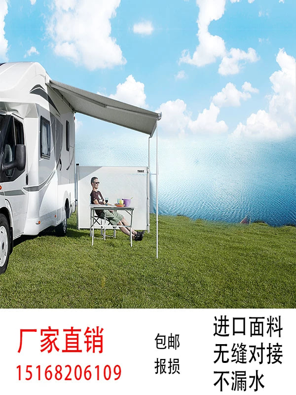 Car Rooftop Side Awning Tent for Camping and Outdoor Shade