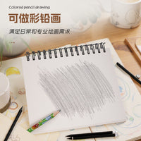 Hardcover Sketchbook A3/A4/A5, 80 Sheets, 100gsm Paper, Black