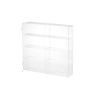 Diecast Car Model Display Case with 8 Compartments for 1:32 and 1:64 Scale Vehicles