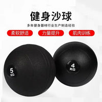 Sand-Filled Gravity Ball for Strength Training - Thickened Elastic Fitness Ball for Men and Women