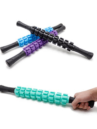 EVA Yoga Foam Roller Massage Set with Gear Stick and Fascia Ball