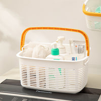 Portable Plastic Shower Caddy Basket for Bathroom Toiletries and Storage
