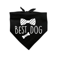 Pet Bandana Scarf for Dogs and Cats, Customizable Triangle Bib