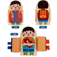 Kids' Portable Car Seat Travel Busy Board Toy for Long Trips