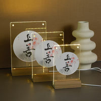 Acrylic Photo Frame with Stand for Postcards, Photos, and Posters, Wall or Tabletop Display