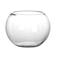 Large Thickened Spherical Glass Fish Tank for Goldfish, Turtles, and Hydroponic Plants