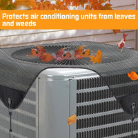 Outdoor Air Conditioner Cover for Leaves and Dust Protection