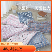 Thickened Pet Sleeping Mat Warm Blanket Pad for Cats and Dogs