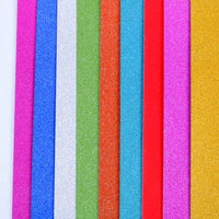 A4 Glitter Cardstock Self-Adhesive or Plain for Crafts and Decoration