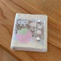 Ins Original Strawberry Girl M5 Loose-Leaf Diary Soft PVC Double Buckle Handbook Card Holder