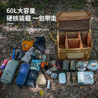 Large Capacity Foldable Outdoor Camping Storage Bag for Cookware and Tools