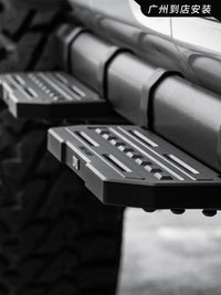 OMU Quick Release Side Steps for Jeep Wrangler JL Gladiator JT Anti-Scratch Rock Sliders