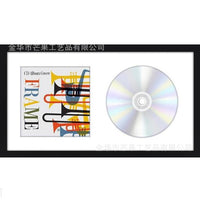Vinyl Record Display Frame CD Collection Storage Box Nostalgic Music Decor