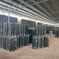 PVC Coated Welded Wire Mesh for Poultry Fencing, Garden Enclosures, and Pond Protection