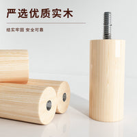 Modern Minimalist Solid Wood Coat Rack Stand for Home Dormitory