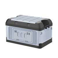 Foldable Car Trunk Organizer Storage Box for Camping Fishing SUV