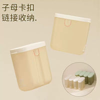 Underwear and Socks Storage Box with Lid, Portable Travel Organizer for Clothes