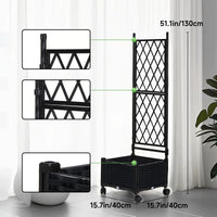 Outdoor Garden Arch Trellis for Climbing Plants and Yard Decor