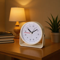 Kids ABS Silent Quartz Alarm Clock for Students, Desk or Wall Mount