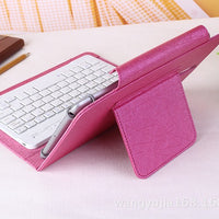 Universal Bluetooth Keyboard Case for 7-10 inch Tablets, Foldable Protective Cover for Apple, Android, Windows