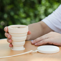 Portable Silicone Folding Cup for Travel and Outdoor Use