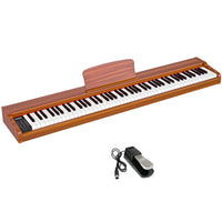 Portable 88-Key Weighted Hammer Action Digital Piano for Beginners and Professionals, Home Practice and Exams
