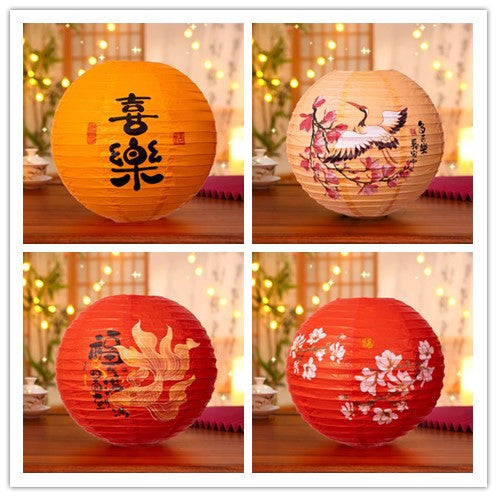 Chinese New Year Fu Character Lantern String Lights for Festive Decoration and Photo Props