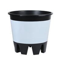 25L Thickened Blueberry Pot Resin Plastic Side Drain Hole Root Control Pot Green Plant Flower Large Caliber Breathable Round Flower Pot