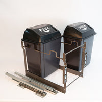 Pull-Out Under-Counter Kitchen Waste Bin for Cabinet