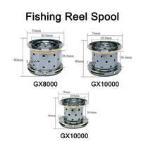 Fishing Reel Spare Spool for Spinning Reels Long Casting Fishing Tackle Accessory