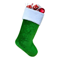 Nordic Christmas Stocking with Fireplace Hook Decoration