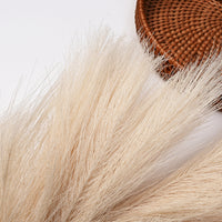 Artificial Pampas Grass Wreath for Home Decor, Weddings, and Festivals