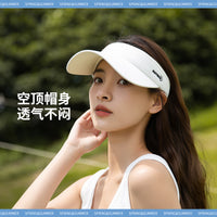 Unisex Outdoor Sports Visor Hat for Running Cycling Hiking UV Protection