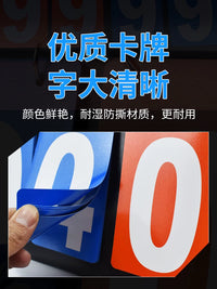 Scoreboard Flippable Billiards Scoreboard Scoreboard Football Basketball Game Scoreboard Flip Board