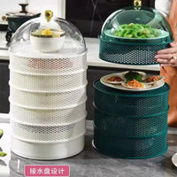Multi-Layer Ventilated Food Cover for Dining Table, Dustproof and Fly-Proof, Food Grade PP Material