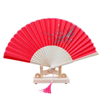Chinese Style Bamboo Folding Fan for Dance and Decoration