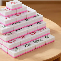 Pinyin Mahjong Alphabet Learning Game for Kids - Educational Tabletop Toy for Phonetics, Rhyme, and Logic
