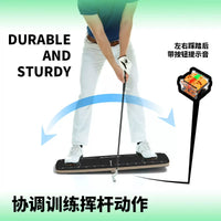 Golf Swing Trainer Balance Board for Weight Transfer and Reverse Pivot Correction