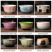 Japanese Style Handcrafted Ceramic Matcha Bowl for Tea Ceremony