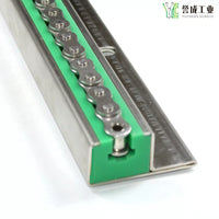 UHMWPE Chain Guide Rail, Wear-Resistant Belt Guide for Conveyor Systems